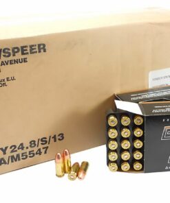 9mm 9x19 Ammo 124gr TMJ Speer Lawman (53651) 1000 Rounds