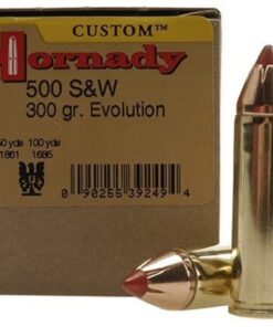 Hornady Custom Ammunition 500 S&W Magnum 300 Grain FTX 250 rounds