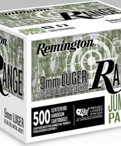 Remington Range Ammunition 9mm Luger 115 Grain Full Metal Jacket