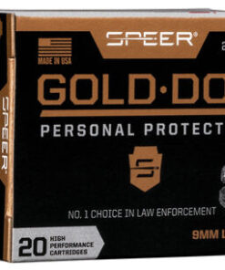 Speer Gold Dot 9mm Luger 124 grain Gold Dot Hollow Point Centerfire 500 rounds