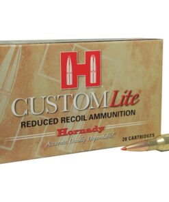 Hornady Custom Lite Ammunition 7mm-08 Remington 120 Grain SST 500 rounds