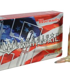 Hornady American Whitetail Ammunition 7mm-08 Remington 139 Grain Interlock Spire Point 500 rounds