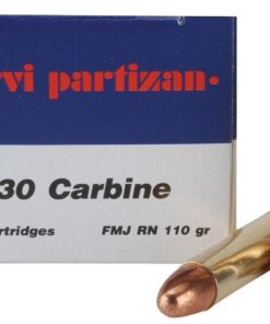 Prvi Partizan Ammunition 30 Carbine 110 Grain Full Metal Jacket 500 rounds
