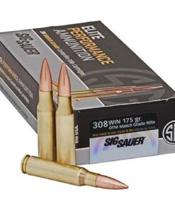 Sig Sauer Elite Match Grade .308 Winchester 175 grain Open Tip Match Brass Cased 500 rounds