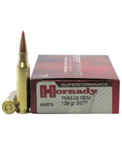 Hornady Superformance 7mm-08 Remington 139 Grain Super Shock Tip 500 rounds