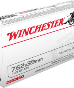 Winchester USA Ammunition 7.62x39mm 123 Grain Full Metal Jacket