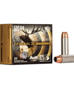 Federal Premium Centerfire Handgun Ammunition .500 S&W Magnum 325 grain Swift A-Frame 250 rounds