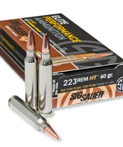 223 Rem – 60 gr SC-OTM – SIG Elite (E223H1-20) – 200 Rounds