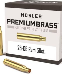 Nosler Custom 25-06 Remington Brass Box of 50