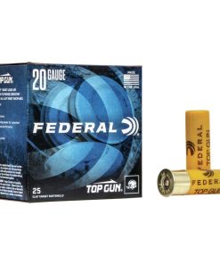 20 Gauge 2 3/4" 7/8oz 1210FPS Top Gun Game & Target Shotgun Shells, Case Of 250